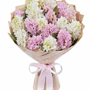 Букет із 19 гіацинтів