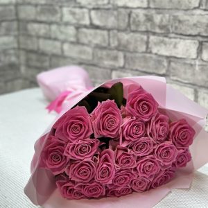 1261733_1 Букет із 21 рожевої троянди