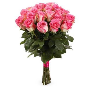 Букет із 21 імпортна троянда