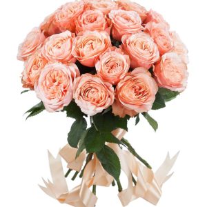 37f2cc11bd92713909ea6017aba1d4d4 Букет із 25 півонієподібних троянд Кахала