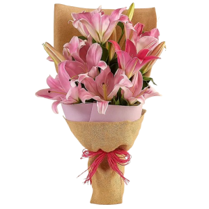 5-oriental-pink-lilies-bunch_1-removebg-preview Букет із 3 рожевих лілій