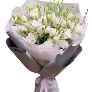6549509085_nezhnyj-buket-iz Ніжний букет із 7 гілок еустоми