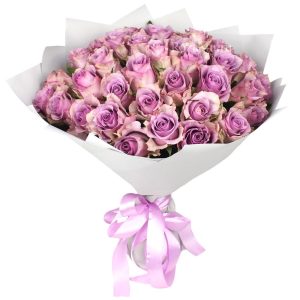 6687196908_dlya-lyubimoj-45 Букет із 45 троянд сорту Меморі Лейн