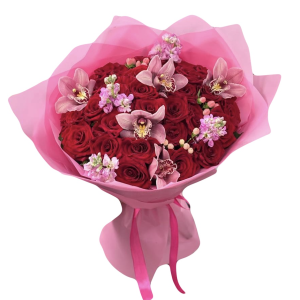 Букет "Пристрасть і ніжність"