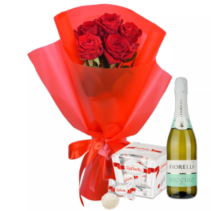 «Квітково-солодкий дует з ігристим»