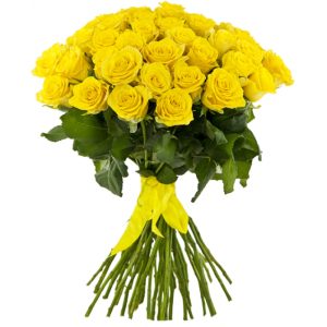 kcn7p9e1arlzkzqltuej31c2qri9z896 Букет із 41 жовтої троянди