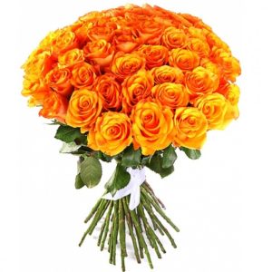 Букет із 51 троянди сорту Кахала