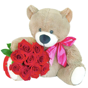 Знімок екрана 2025-10-25 о 14.43.28 Ведмедик і 9 червоних троянд