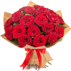 21 червона троянда "Класика Кохання"