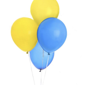 4 патріотичних повітряних гелевих кульох